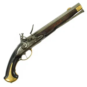 Original Danish Napoleonic Model 1772/1795 Dragoon and Naval Flintlock Pistol - circa 1800