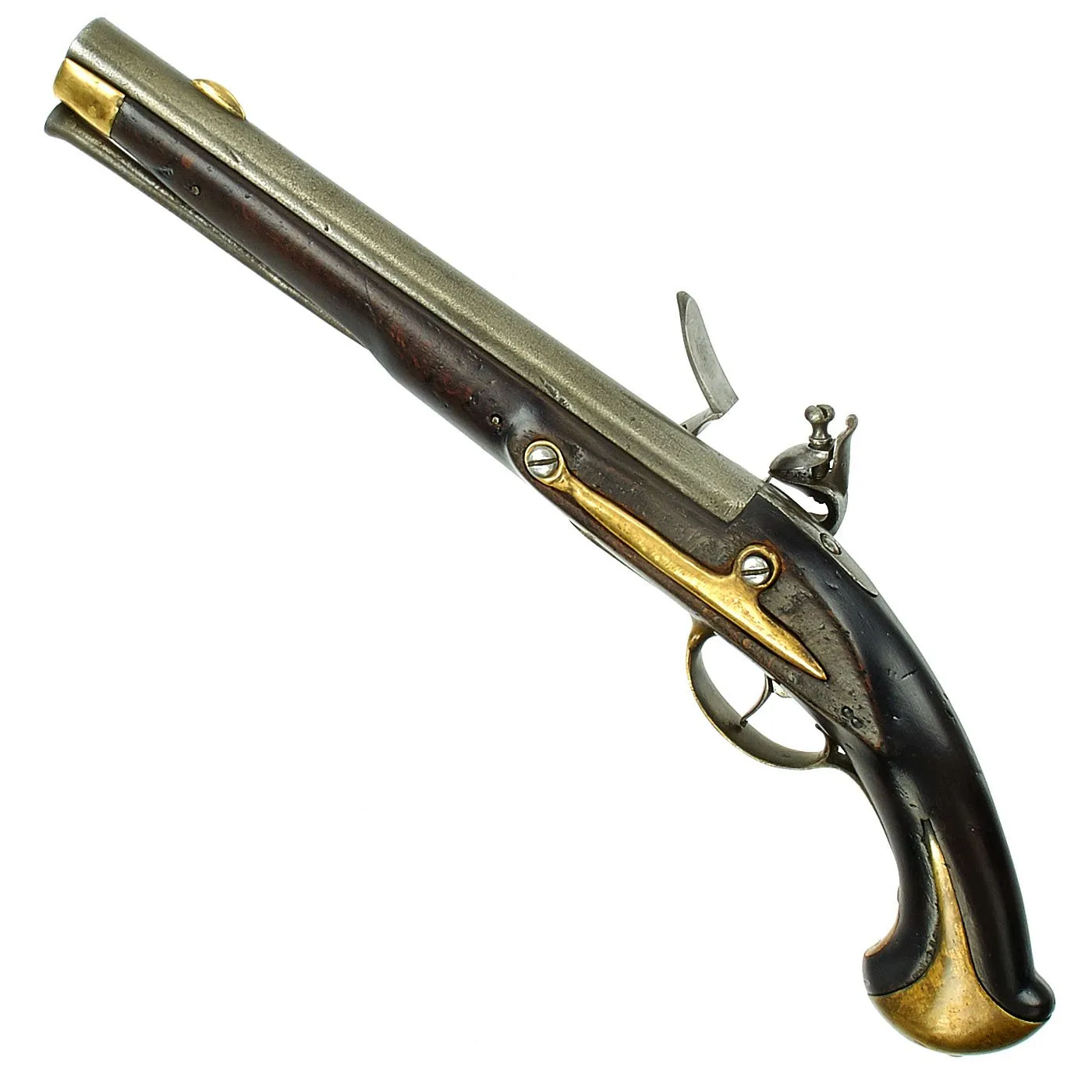 Original Danish Napoleonic Model 1772/1795 Dragoon and Naval Flintlock Pistol - circa 1800