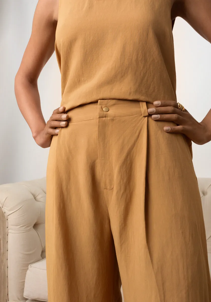 Pantalon GOMES Ocre