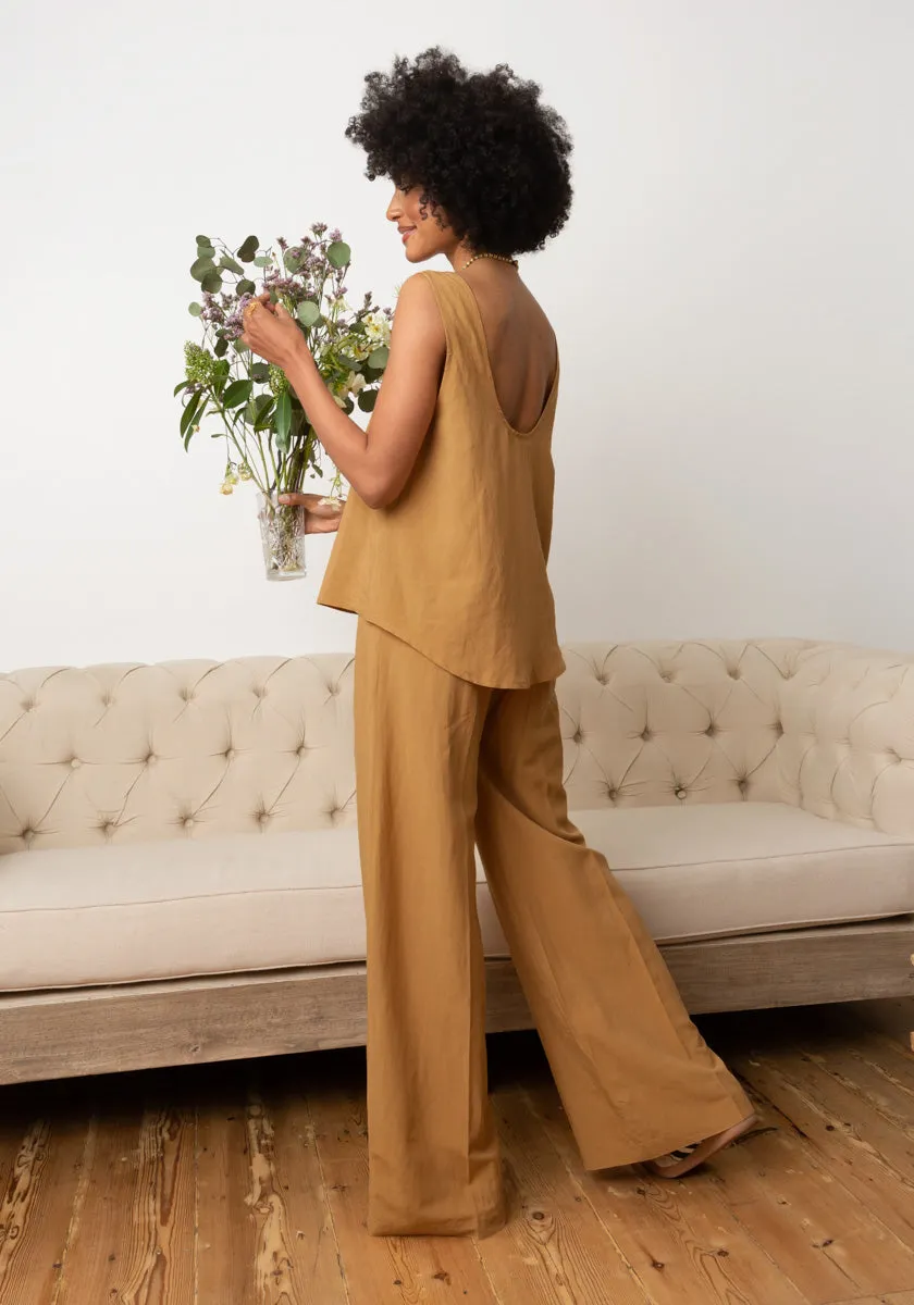 Pantalon GOMES Ocre