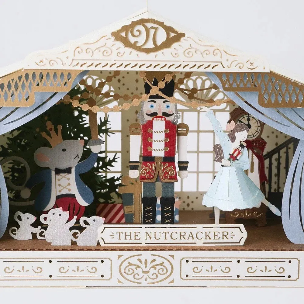 Paper Thought: Lasercut Paper Model Nutcracker
