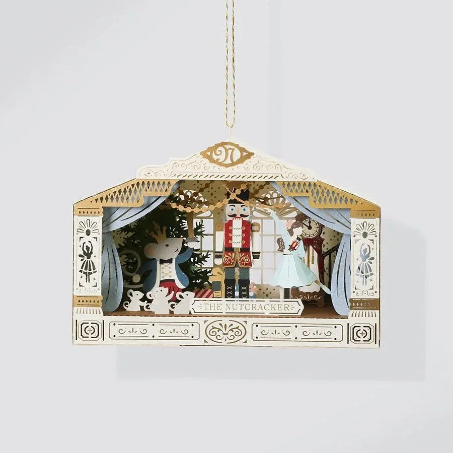 Paper Thought: Lasercut Paper Model Nutcracker