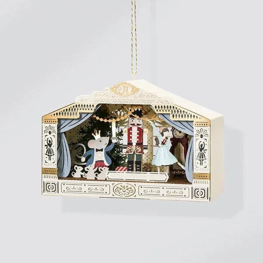 Paper Thought: Lasercut Paper Model Nutcracker