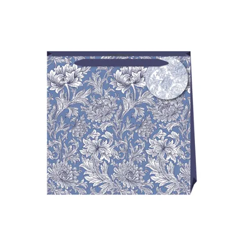 Penny Kennedy Gift Bag - Woad Chrysanthemum