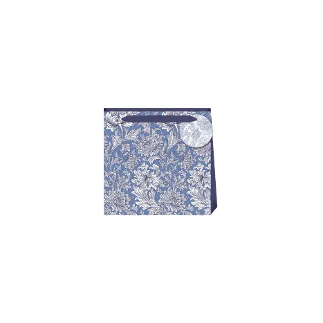Penny Kennedy Gift Bag - Woad Chrysanthemum
