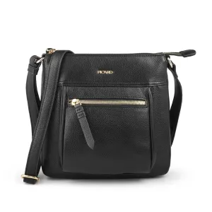 Picard  Rhone Ladies Leather Small Sling Bag (Black)