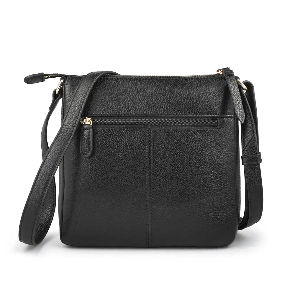 Picard  Rhone Ladies Leather Small Sling Bag (Black)