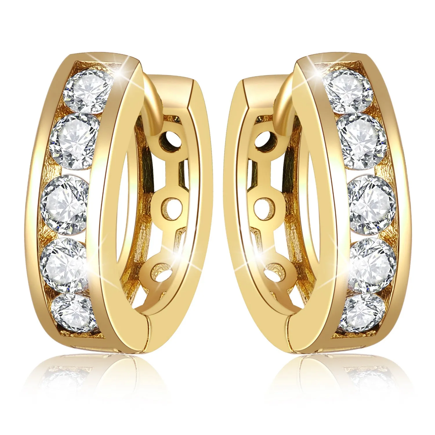 Precious Memory Earrings  | Clear