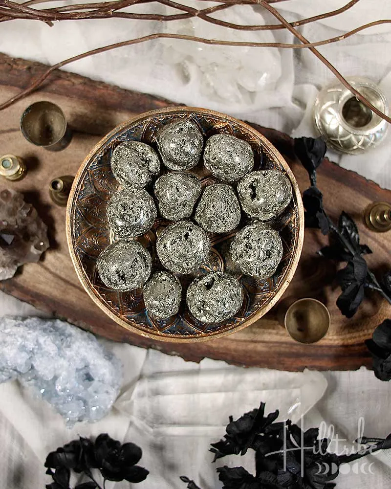 Pyrite Tumbled