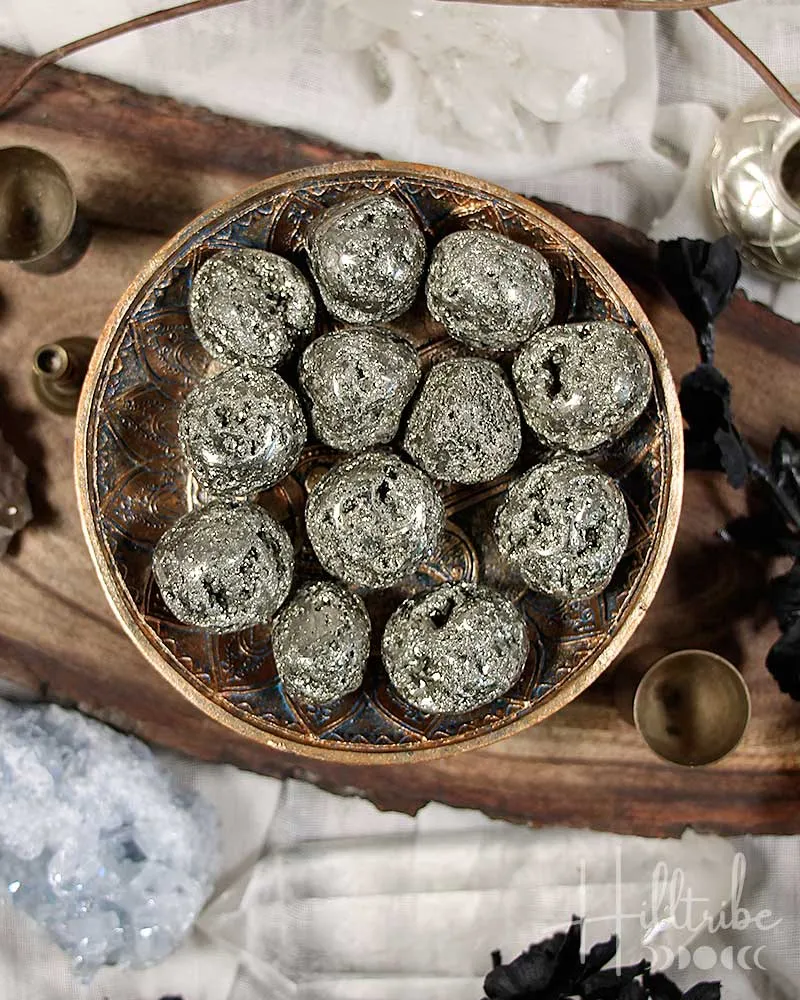 Pyrite Tumbled