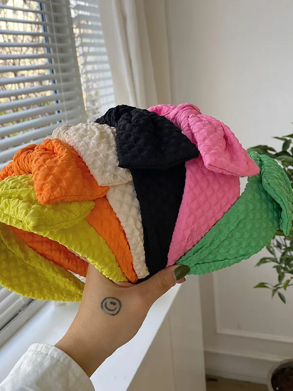 Quilted Cutie Vibrant Knot Headband