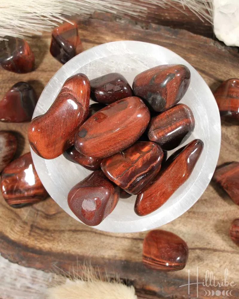 Red Tiger Eye Tumbled