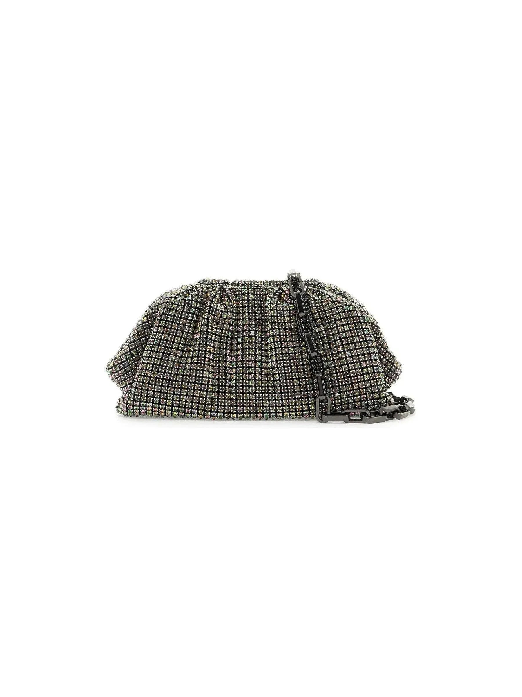 Rhinestone Chainmail Evening Bag