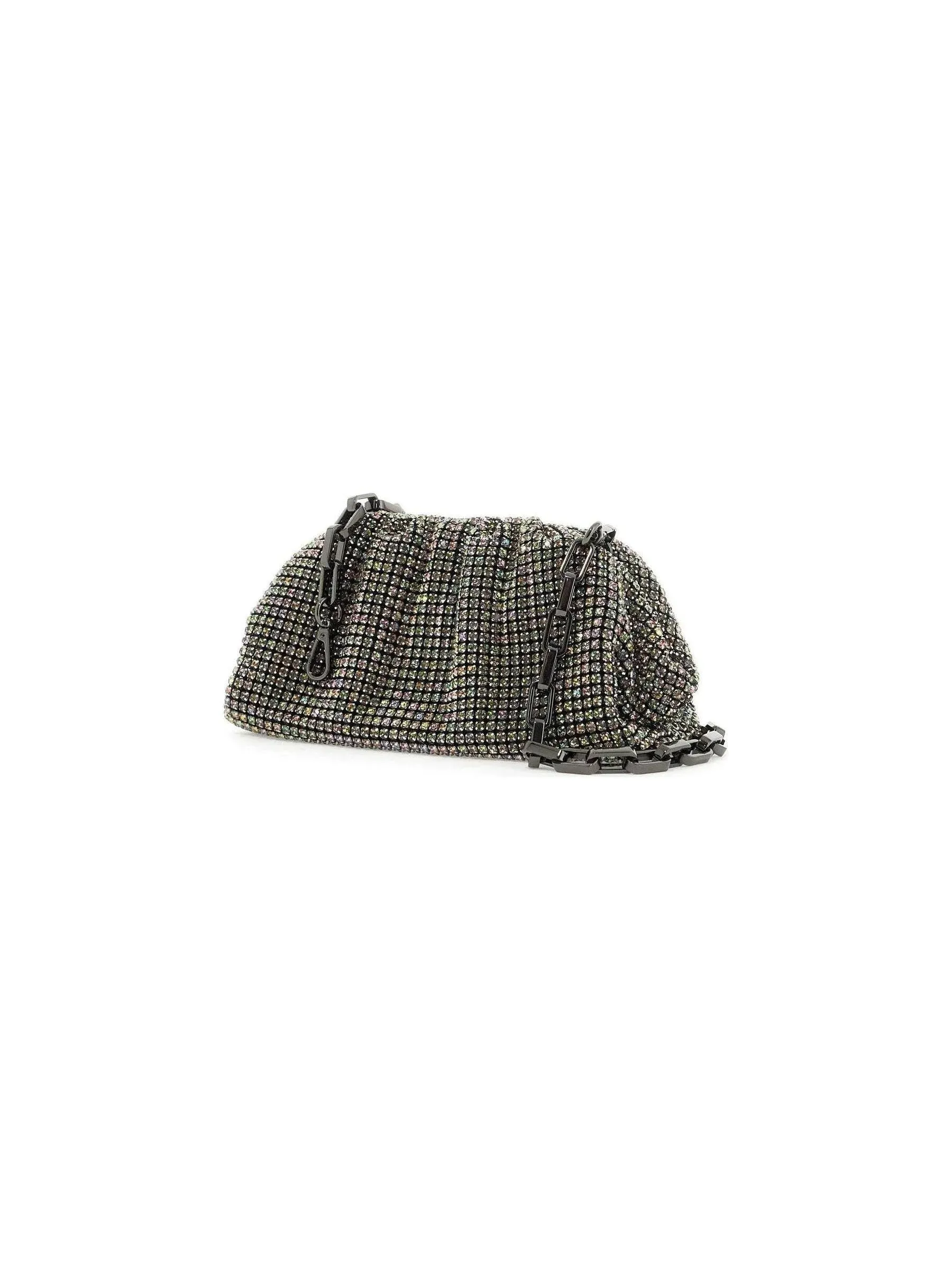 Rhinestone Chainmail Evening Bag