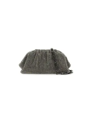 Rhinestone Chainmail Evening Bag
