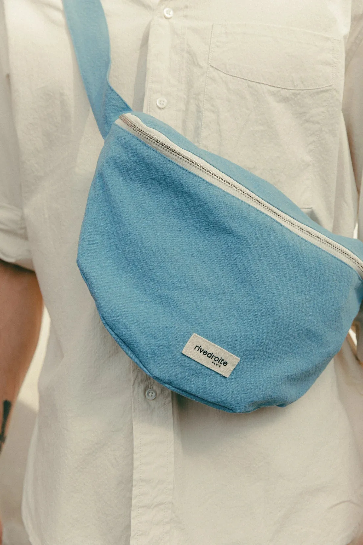 Rivedroit Custine Waist Bag Mediterranean Blue