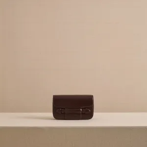 Romy Clutch in Chocolate