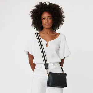 Saben Feature Strap Gold and Black Metalic