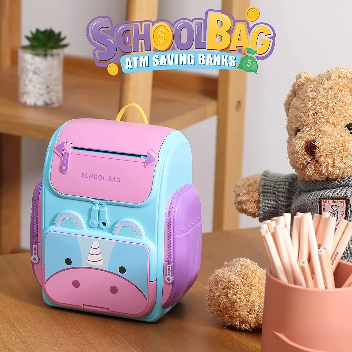 School Bag ATM Machine
