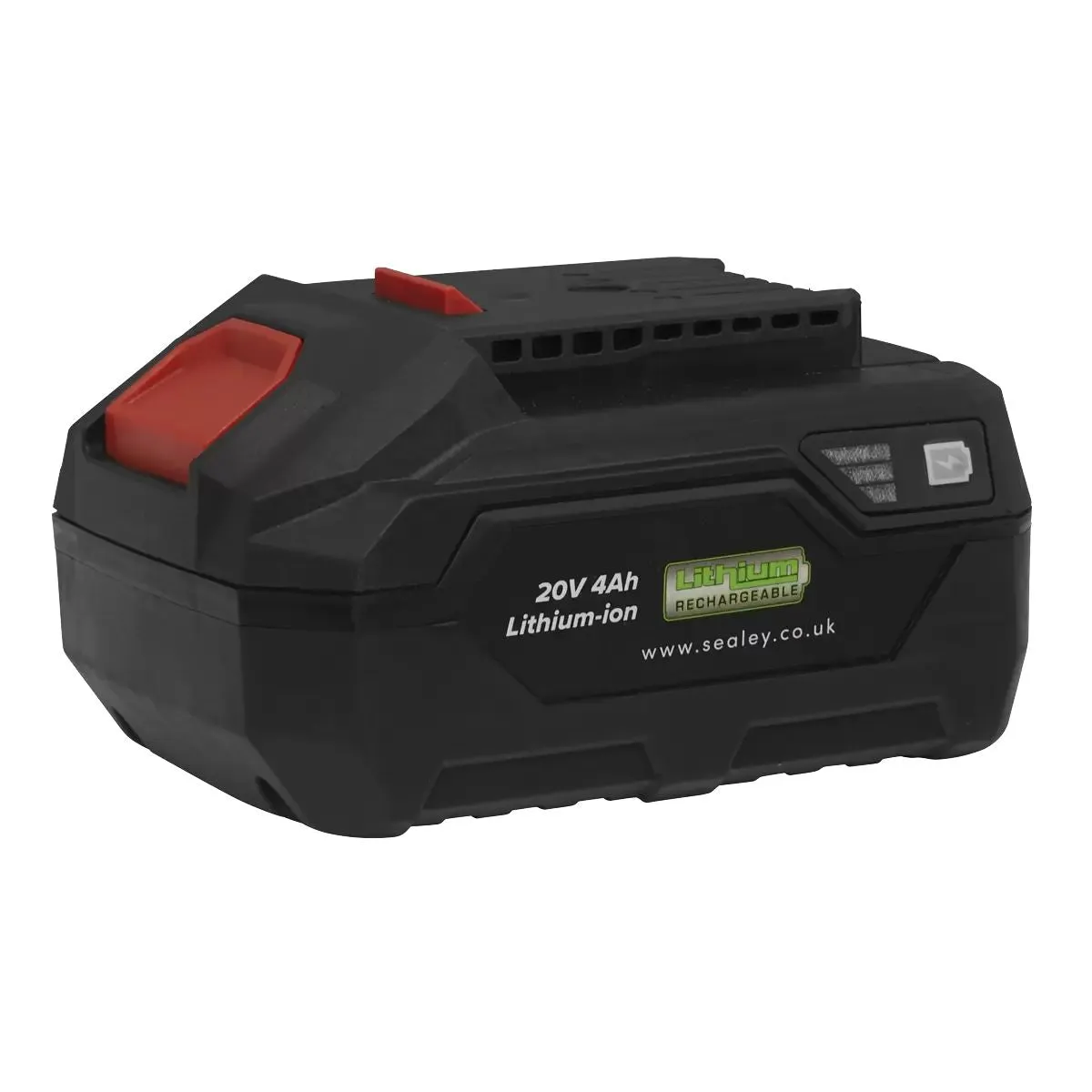 Sealey CP20VOSKIT 20V Orbital Palm 125mm Sander Kit with 2 Batteries & Charger