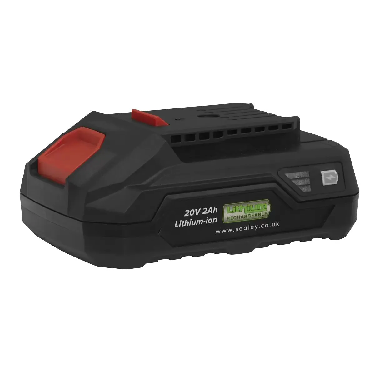 Sealey CP20VOSKIT 20V Orbital Palm 125mm Sander Kit with 2 Batteries & Charger