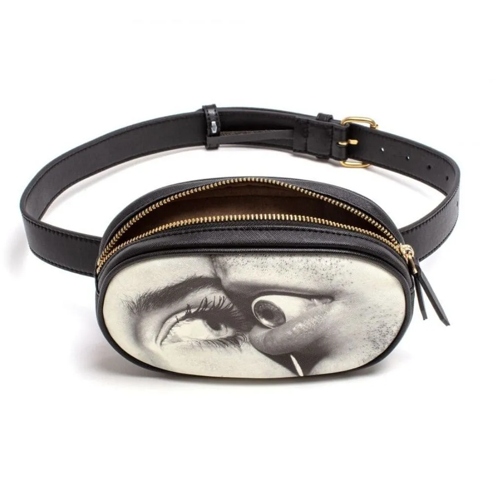 Seletti Toiletpaper Waist Bag Eye & Mouth