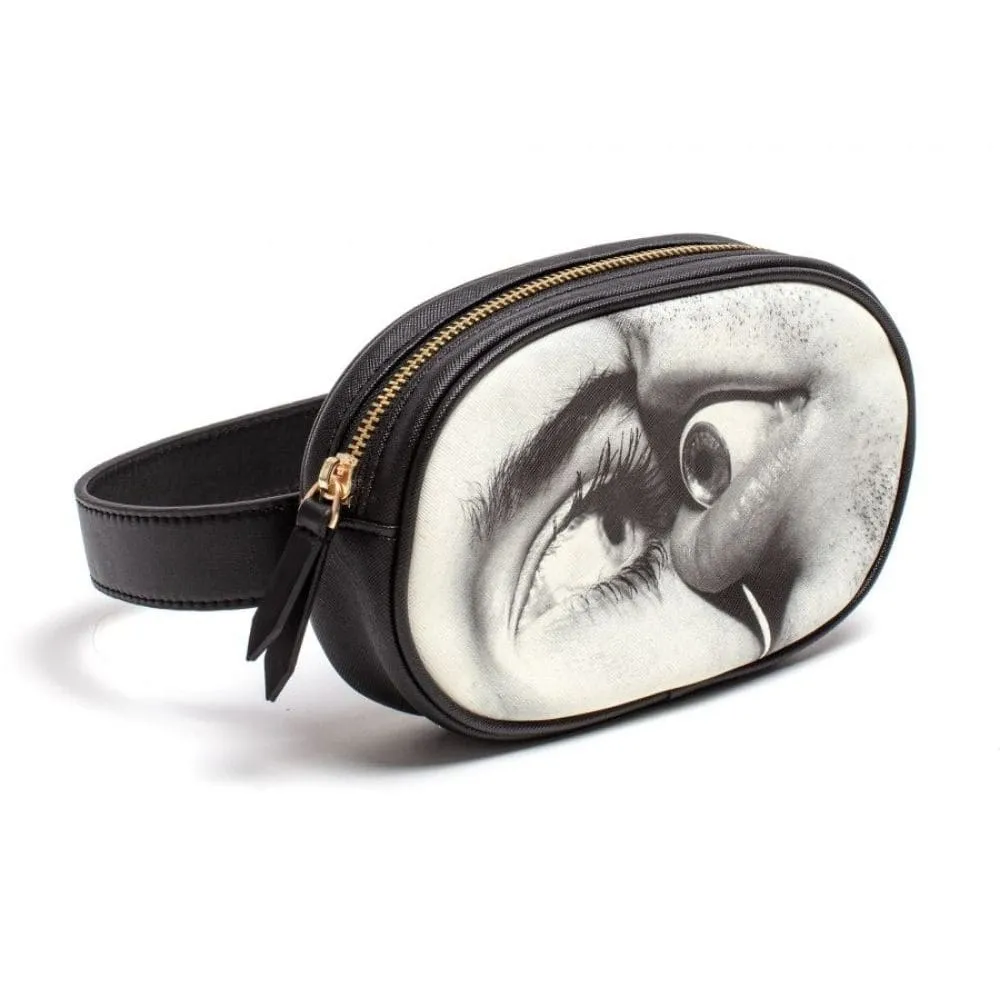 Seletti Toiletpaper Waist Bag Eye & Mouth