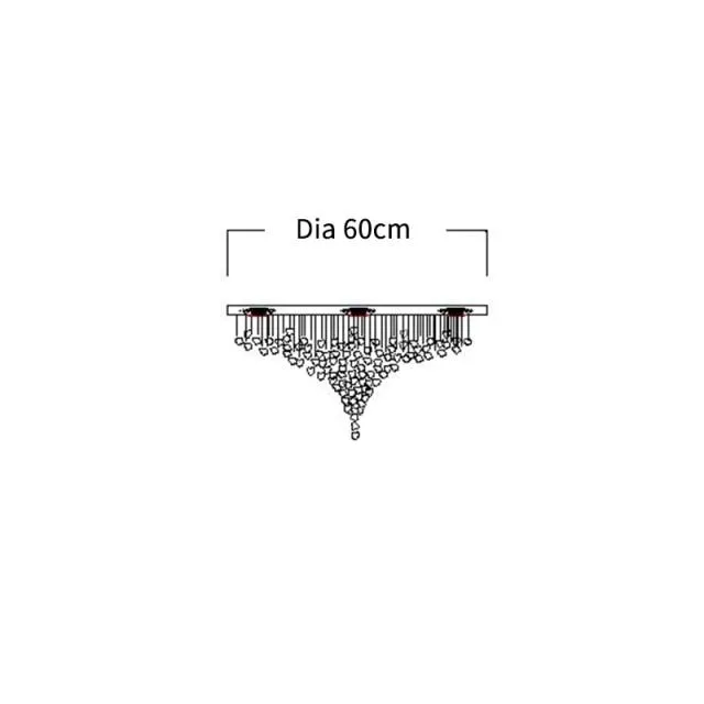 Semi-Precious Chandelier