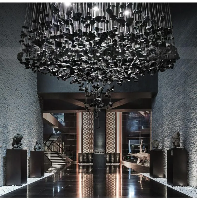 Semi-Precious Chandelier