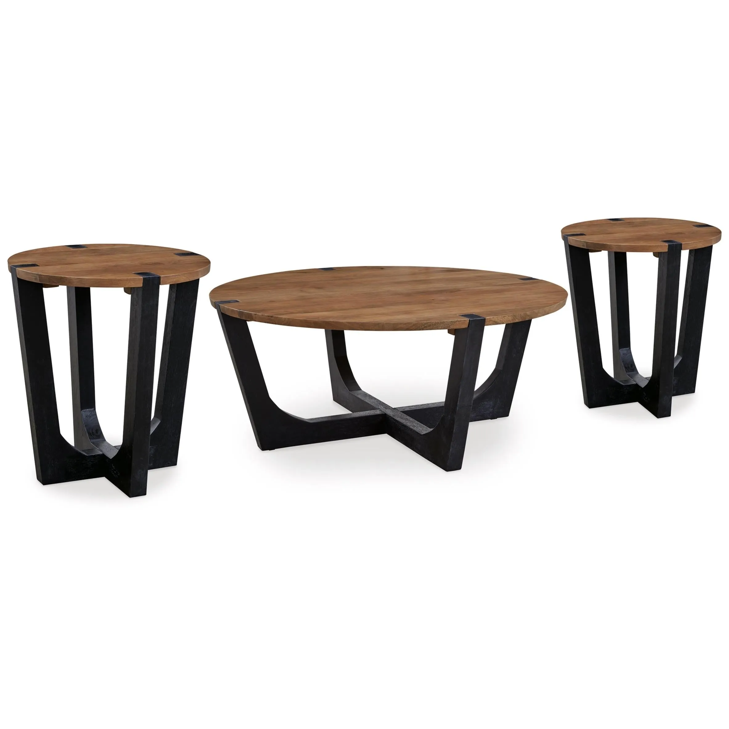 Signature Design by Ashley Hanneforth Occasional Table Set T726-6/T726-6/T726-8