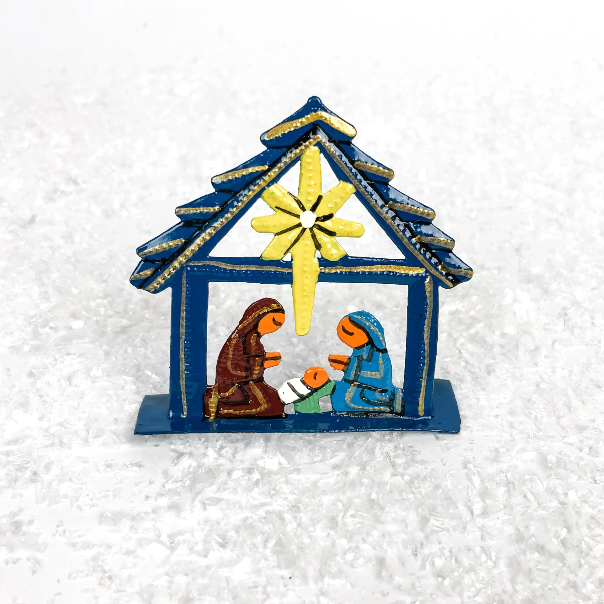Small Standing House Nativity