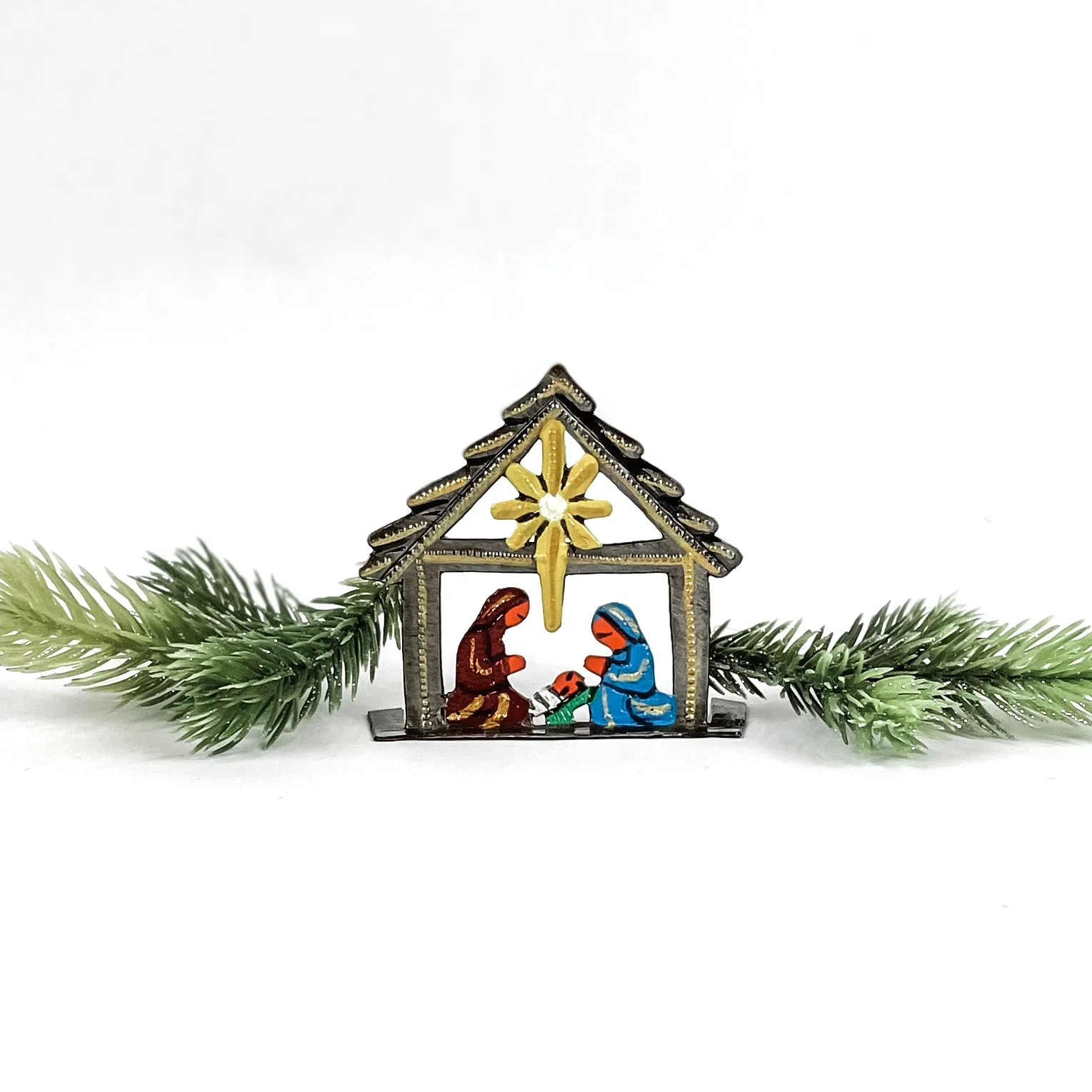 Small Standing House Nativity
