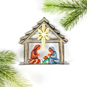 Small Standing House Nativity