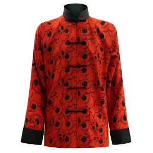 【SODA CAP】100% Silk Tang Jacket (香港士多) (汽水情緣)