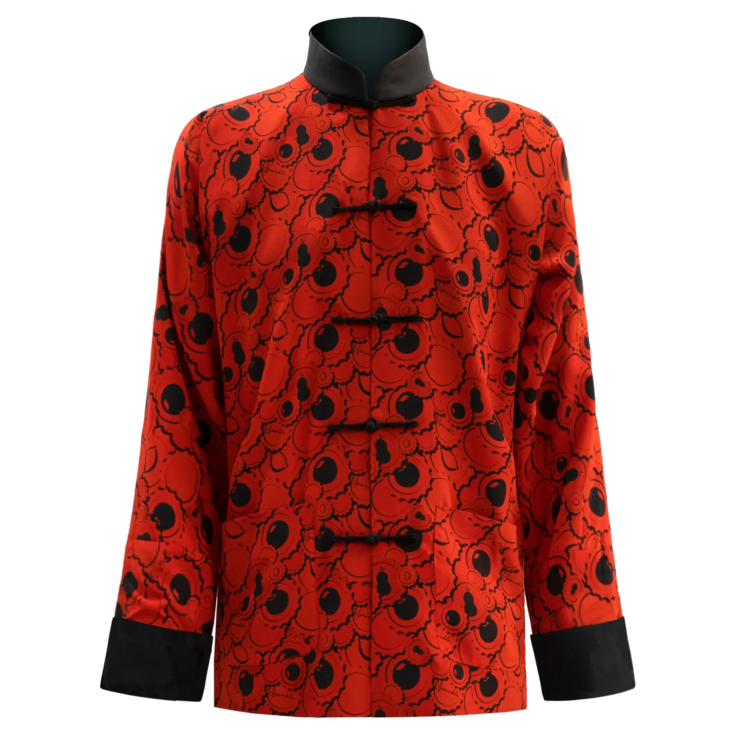【SODA CAP】100% Silk Tang Jacket (香港士多) (汽水情緣)