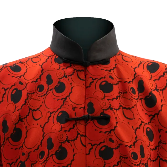 【SODA CAP】100% Silk Tang Jacket (香港士多) (汽水情緣)