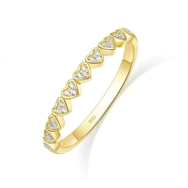 Stackable Wedding Band with Diamond