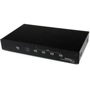 StarTech.com 4 Port VGA Video Audio Switch with RS232 control - 1920 x 1200 - WUXGA - 1080p4 x 1 - TAA Compliant