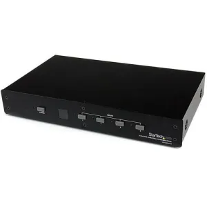 StarTech.com 4 Port VGA Video Audio Switch with RS232 control - 1920 x 1200 - WUXGA - 1080p4 x 1 - TAA Compliant