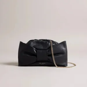 Ted Baker Niasa Bow Detail Clutch Black
