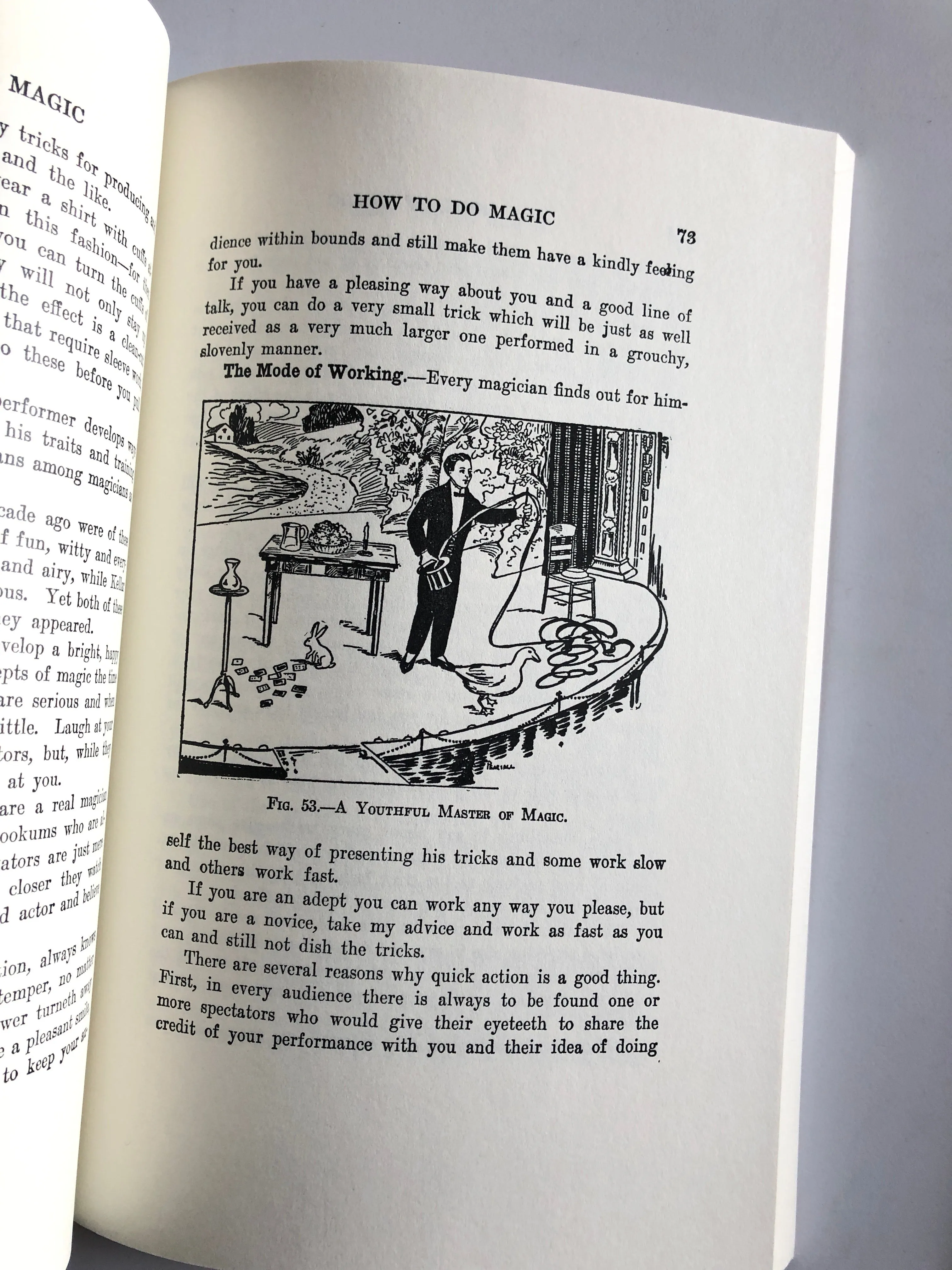 The Book of Magic: Being A Simple Description of SOme Good Tricks And How to do them With Patter - A. Fredick Collins
