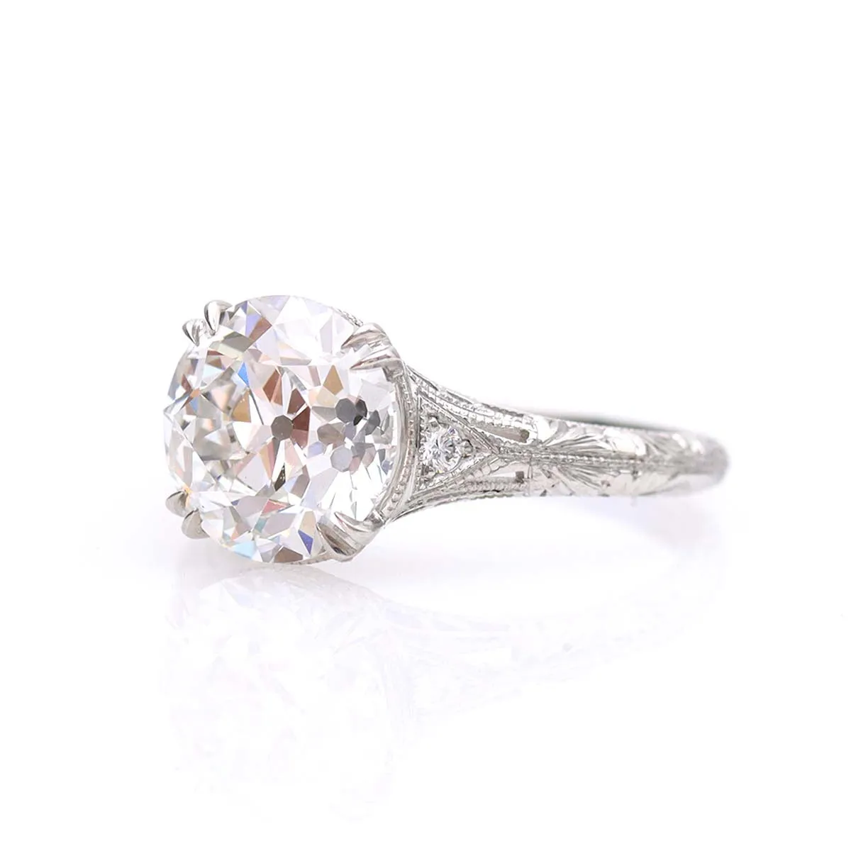 The Melayna Edwardian Inspired Engagement Ring 3257-1