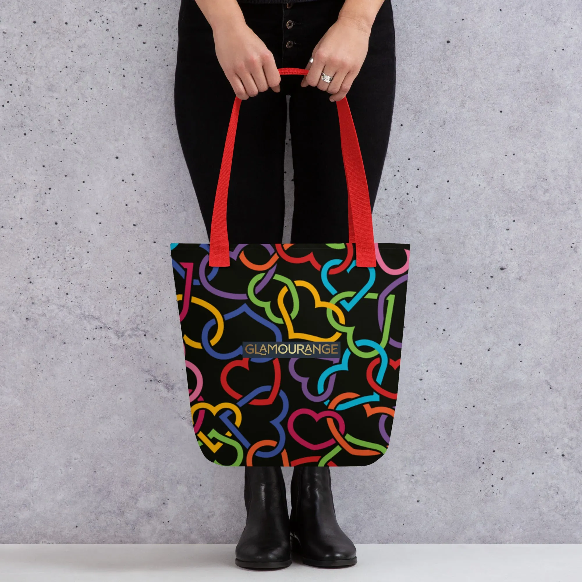 Tote Bag Women Designer (Love Pattern 004)