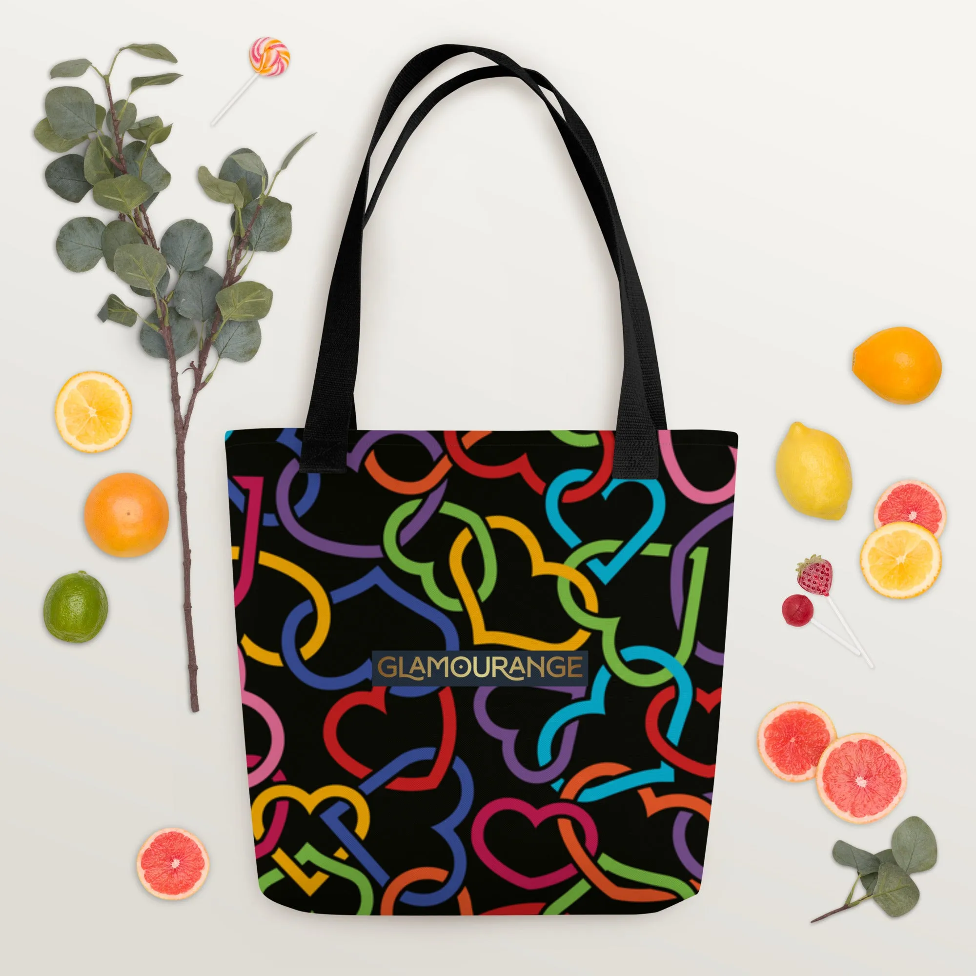 Tote Bag Women Designer (Love Pattern 004)