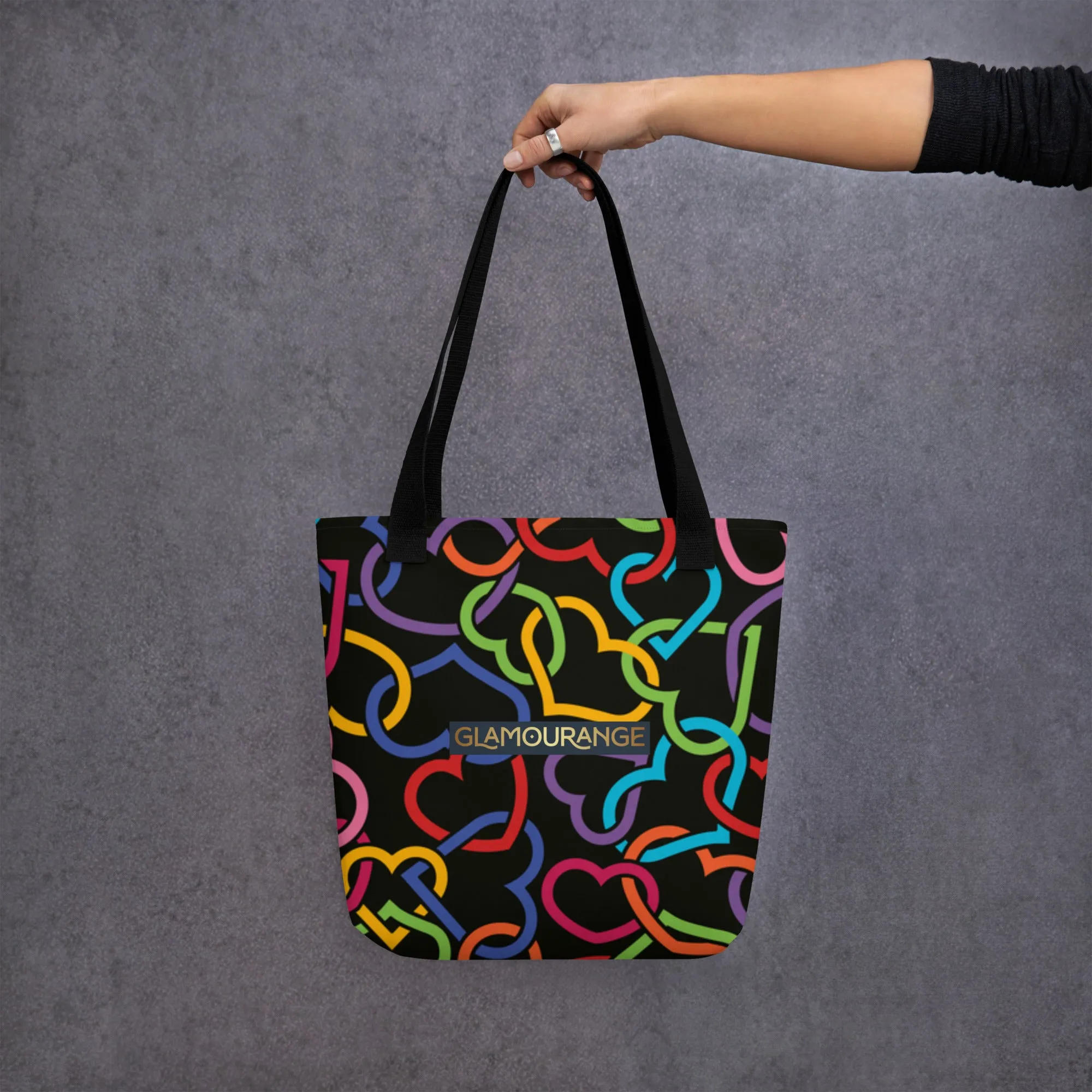 Tote Bag Women Designer (Love Pattern 004)
