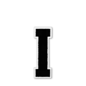 Varsity Letter I - Black