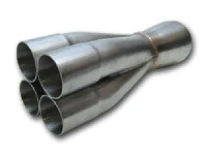 Vibrant 4-1 Merge Collector — 1.875" Inlet ID x 4.000" Outlet OD 304 Stainless (10307)