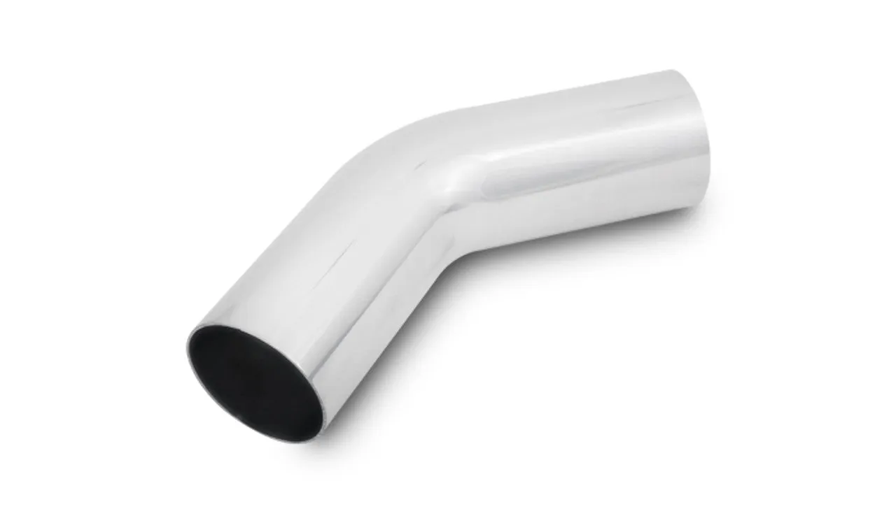 Vibrant 45 Degree Aluminum Piping, 0.75" O.D. - Polished  - 2115