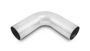 Vibrant 90 Degree Aluminum Piping, 3.5" O.D. - Polished  - 2891