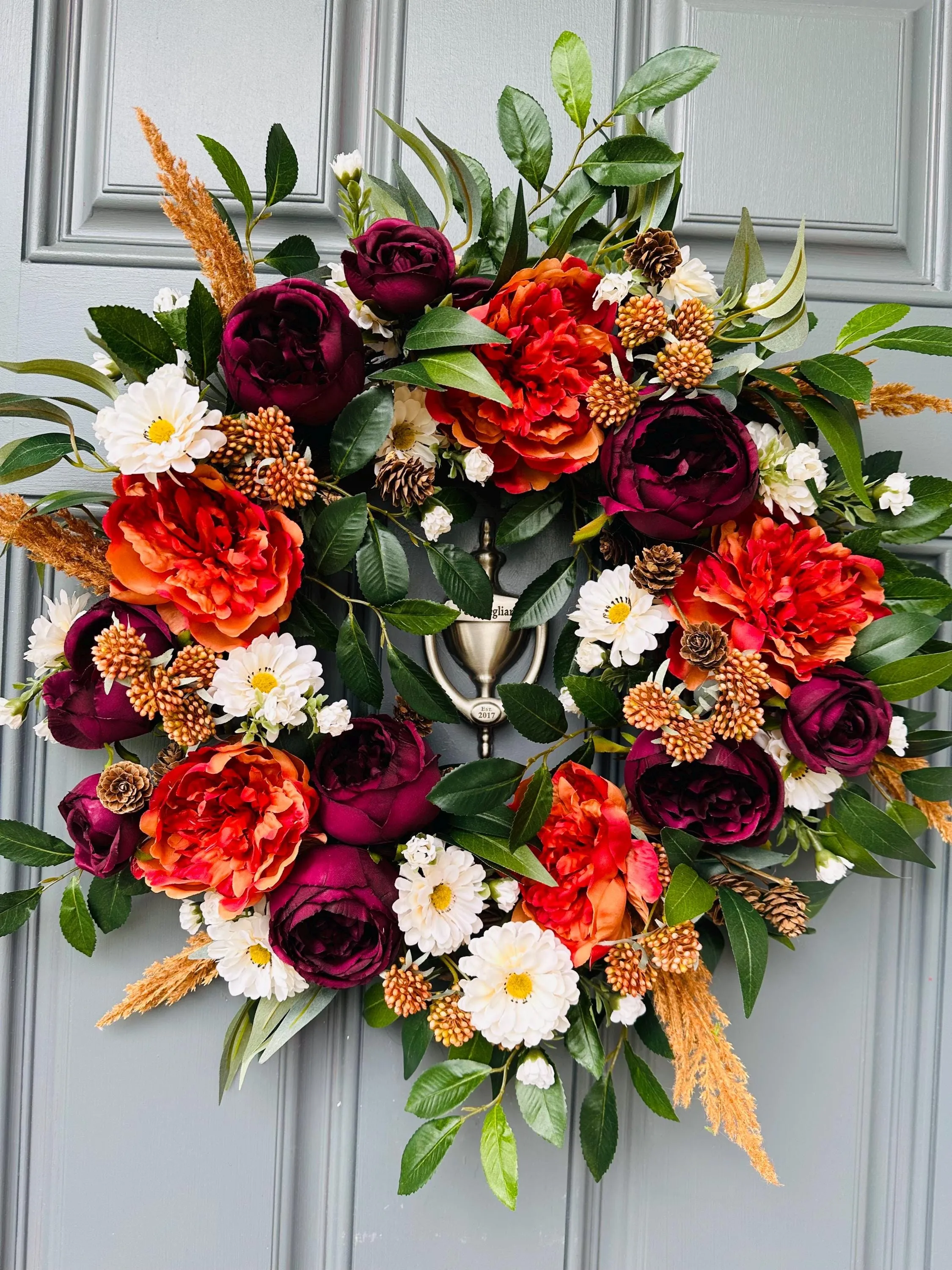 Vibrant Fall Wreath